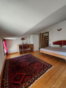 Letto o letti in una camera di un PO sul Delta