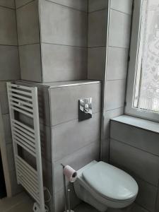 A bathroom at Studio meublé rénové superbes prestations proche Hyper Centre - Résidence La Fresnaie