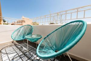 En balkong eller terrass på Alia Apartments