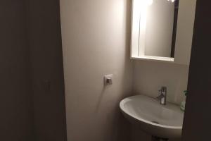 A bathroom at Trilocale in centro storico a Spoleto
