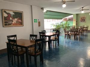 En restaurang eller annat matställe på Hotel Doña Carmen