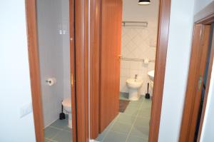 A bathroom at CasaIodice