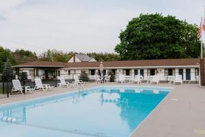 Bazén v ubytování Blue Moon Motel nebo v jeho okolí
