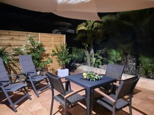 Vonkajšia záhrada v ubytovaní Exclusive Loft con piscina Dal Picciotto