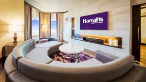 Posezení v ubytování Harrah's Las Vegas Hotel & Casino