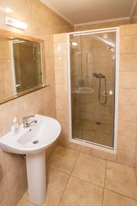Kúpeľňa v ubytovaní Praktik Hotel & Restaurant