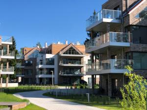Budynek, w którym mieści się apartament