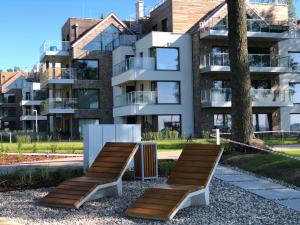 Budynek, w którym mieści się apartament