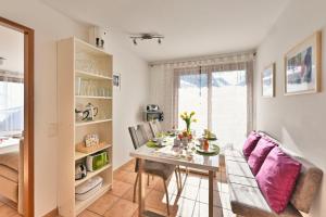 Kuchyň nebo kuchyňský kout v ubytování Appartements Haus Dr Muxel