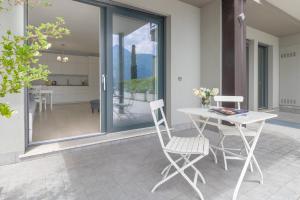 Balkón nebo terasa v ubytování Apartment Azalea - Cremia