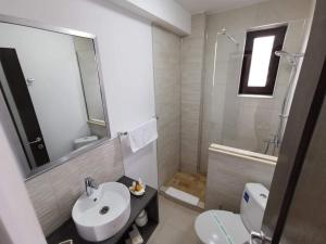 Koupelna v ubytování Casa Loro