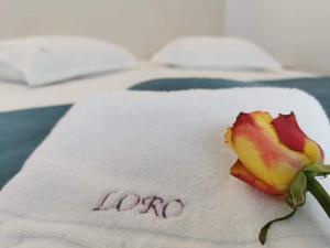 Postel nebo postele na pokoji v ubytování Casa Loro