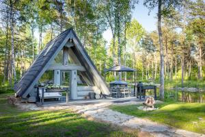 Zahrada ubytování Nordicstay Noarootsi Saunahouse