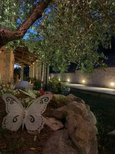 A garden outside Casa Sofia