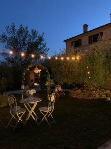 A garden outside Casa Sofia