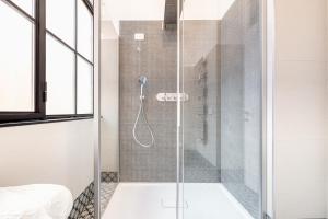 A bathroom at Luxury Stars In Rome - Andromeda apartment in Colosseum
