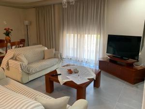 Posezení v ubytování Aretousa - Center Luxury Suites 1