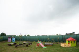 Detský kútik v ubytovaní Letnisko nad Gopłem