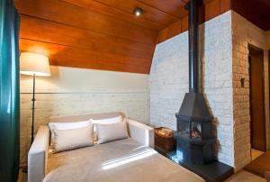 Cama ou camas em um quarto em Hotel Fioreze Chalés