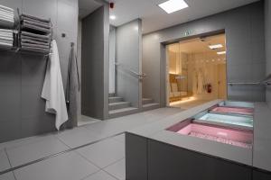 Kúpeľňa v ubytovaní ASTORIA Hotel & Medical Spa