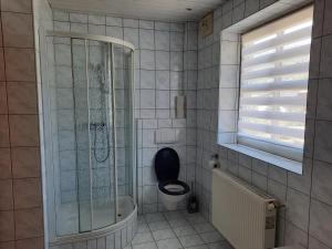 Koupelna v ubytování Ferienwohnung Berger
