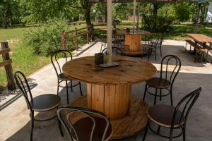Restaurace v ubytování Bikers camp