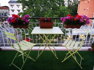 Balkón alebo terasa v ubytovaní B&B Buon Cammino Tuscia Viterbo - colazione inclusa - convenzionato con impianti termali