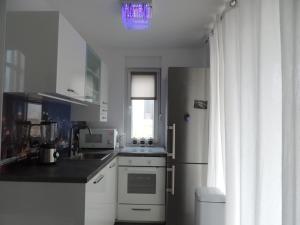 Kuchyň nebo kuchyňský kout v ubytování PALMandre (Pag Apartment Luxurious)