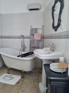 Ett badrum på La Bastide