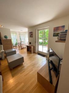 Posezení v ubytování Ferienwohnung Lennefer