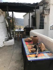 A balcony or terrace at "Casa Ibero" Bubion, Alojamiento Turistico Rural