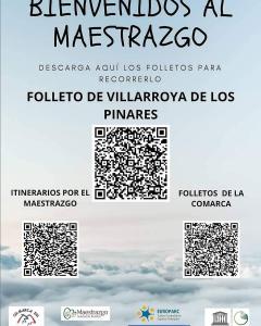a poster for the albanias at mesaragosias palo verde at Casa Elpatiodelmaestrazgo in Villarroya de los Pinares