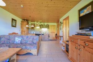 TV a/nebo společenská místnost v ubytování Weisshorn 24