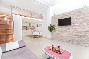 Μια τηλεόραση ή/και κέντρο ψυχαγωγίας στο Apartmani Vasilije
