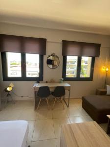 Postel nebo postele na pokoji v ubytování Q luxury rooms Perea center