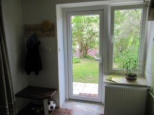 Vonkajšia záhrada v ubytovaní Apartmán Pod Šeříkem