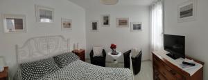 TV a/nebo společenská místnost v ubytování Venice Home