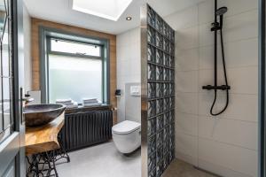 Koupelna v ubytování Guesthouse Het Gouden Eiland + 37 fotografií