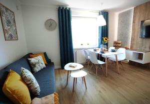 Posezení v ubytování LAGO Apartamenty i pokoje