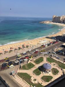 Tầm nhìn từ trên cao của Sea view Sidi Beshr families only