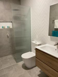 Phòng tắm tại Secret at Sussex Inlet Units