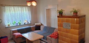 Posezení v ubytování Ferienwohnung Parkstraße