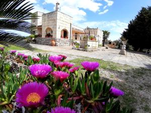 Zahrada ubytování B&B La Nicchiarica