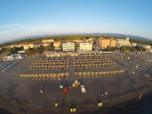 Liberius a soli 100m dal mare鸟瞰图