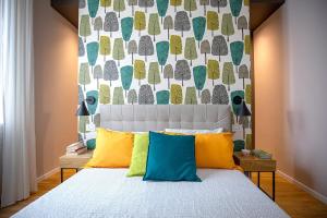 A bed or beds in a room at Casa Patrizi