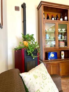 A seating area at Villa Chiara