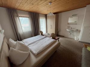 Koupelna v ubytování Appartements Alpenblick