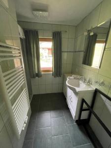 Koupelna v ubytování Appartements Alpenblick