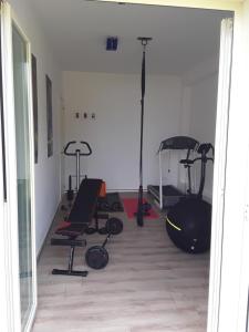 Fitnesscentret og/eller fitnessfaciliteterne på In collina sul mare...