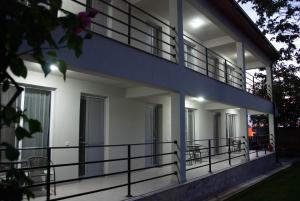 Balkón nebo terasa v ubytování Vila Octopus